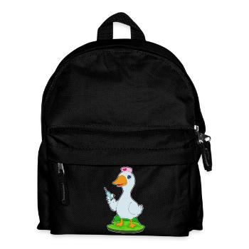 Infirmière Canard Vie Quotidienne - Sac à dos Enfant - noir - Devant