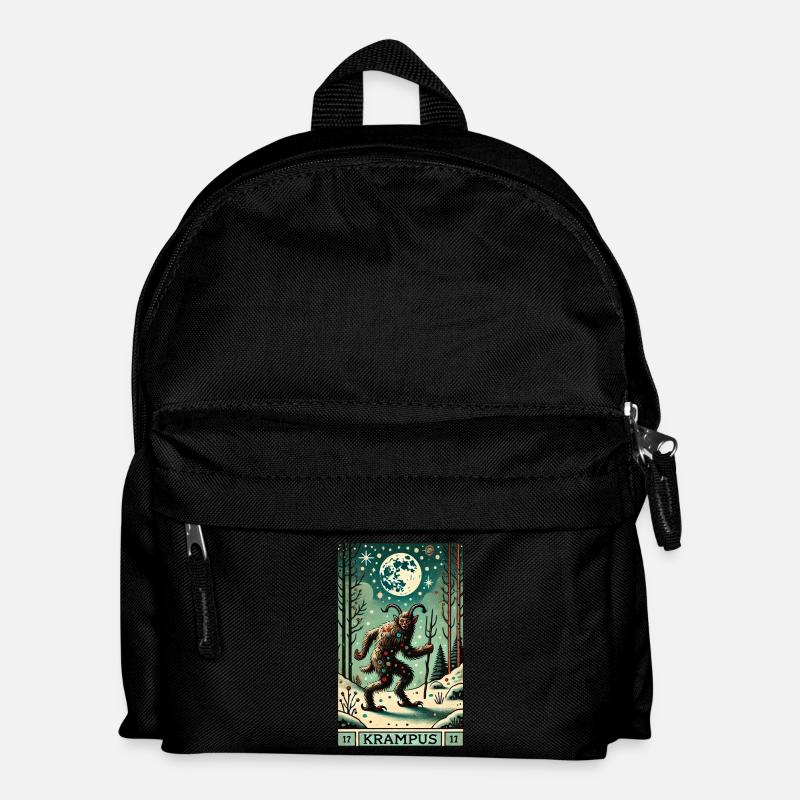Krampusse - Kinder Rucksack - Schwarz