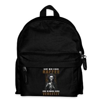 Funny Sayings Fun Outfits Irony Sarcasm - Kids' Backpack - black - Front