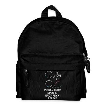 Power Loop Split-S Juicy Flick Repeat - Kinder Rucksack - Schwarz - Vorne