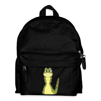 Snake Chess Board Game - Kids' Backpack - black - Front