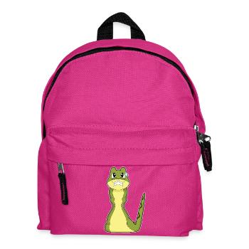 Schlange Schach Brettspiel - Kinder Rucksack - Fuchsia - Vorne