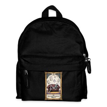 The Procrastination Priest Procrastinator Skeleton - Kids' Backpack - black - Front