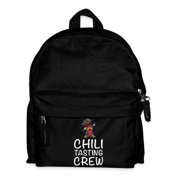 Scharf & Stolz Chili Gärtner Chili Tasting Crew - Kinder Rucksack - Schwarz - Vorne