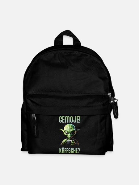 Guten Morgen Hessisch Gemoje Käffsche Kaffee - Kinder Rucksack - Schwarz