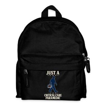 Intensive Care Paramedic Advanced EMT as Identity - Kids' Backpack - black - Front