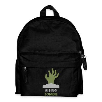 Zombie Hand T-Shirt – Gruseliges untotes Grafikdesign - Kinder Rucksack - Schwarz - Vorne