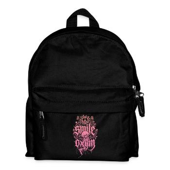 Pink jellyfish in the coral forest - Kids' Backpack - black - Front