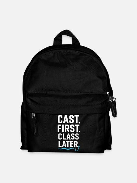 Cast First Class Later - Kids' Backpack - black