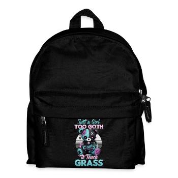 Pastel Goth Soft Goth Gaming Gamer - Kids' Backpack - black - Front