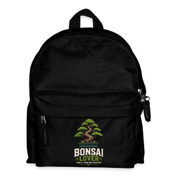 Japanese Bonsai Tree Plant Bonsai Lover Bonsai - Kids' Backpack - black - Front