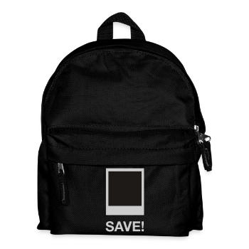 save me - Kids' Backpack - black - Front