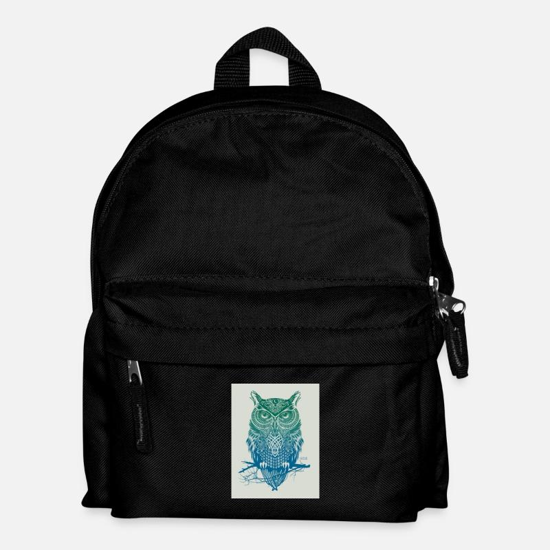 GoVoR_EULE - Kinder Rucksack - Schwarz