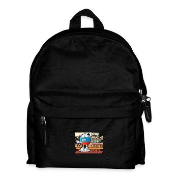 Zwinge mich nicht, meine russische Stimme zu benutzen - Kinder Rucksack - Schwarz - Vorne