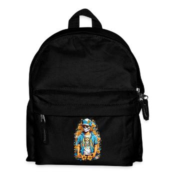 Sugar Skull - Kids' Backpack - black - Front