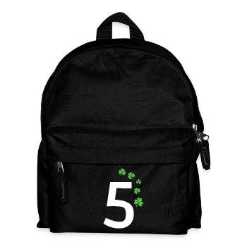5 - Kids' Backpack - black - Front