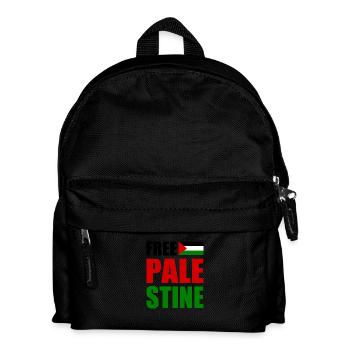 Free palestine - Kids' Backpack - black - Front