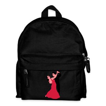 tanzpaar_a_3c - Kinder Rucksack - Schwarz - Vorne