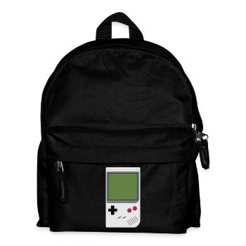 game console - Kids' Backpack - black - Front