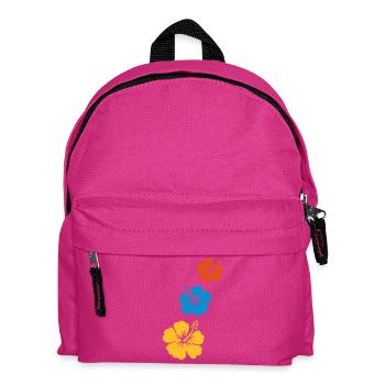 hibiscus tahiti 3 - Sac à dos Enfant - fuchsia - Devant