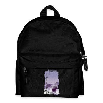 cheval - Sac à dos Enfant - noir - Devant