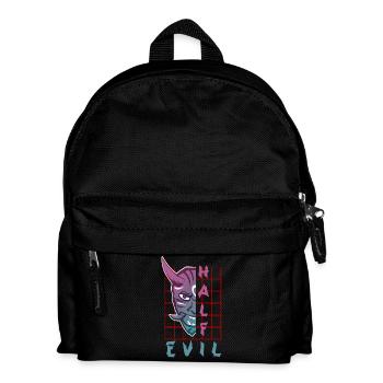 Oni Mask Japon Démon - Sac à dos Enfant - noir - Devant