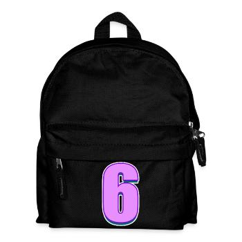 6 - Sac à dos Enfant - noir - Devant