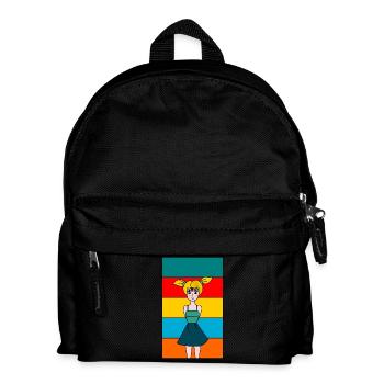 FEMME. FILLE. ADOLESCENT. JOURNEE DE LA FEMME - Sac à dos Enfant - noir - Devant