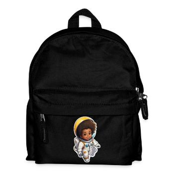 Personnage astronaute mignon pour les enfants - Sac à dos Enfant - noir - Devant