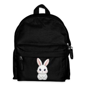 Bunny, Rabbit, Easter Bunny - Kids' Backpack - black - Front