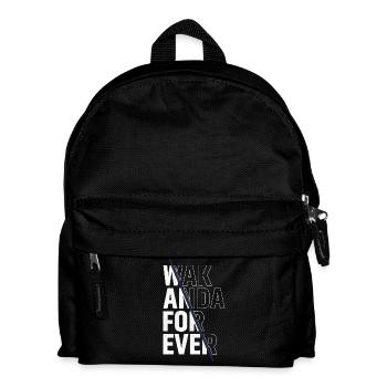 Wak anda pour toujours - Sac à dos Enfant - noir - Devant