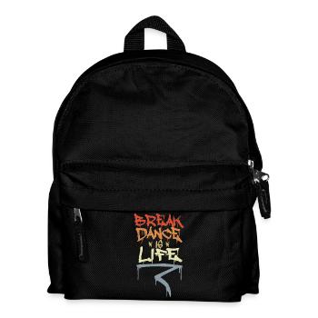 Break Dance Is Life - Kids' Backpack - black - Front