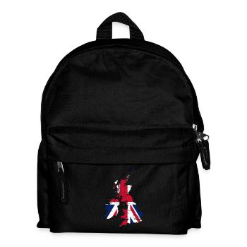 United Kingdom Flag Landscape England - Kinder Rucksack - Schwarz - Vorne
