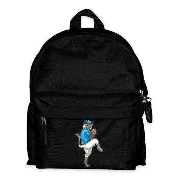 Siamese Cat Baseball Baseball Glove - Kids' Backpack - black - Front