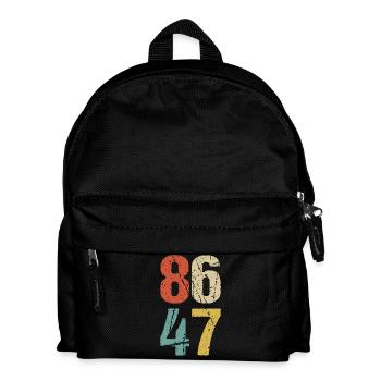 Anti- - 86 47 I - Kinder Rucksack - Schwarz - Vorne