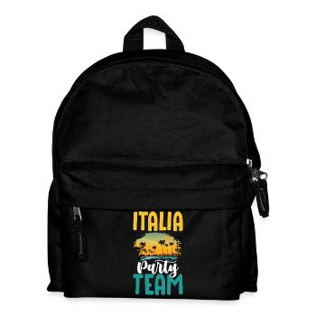 Italia Party Team - Kids' Backpack - black - Front