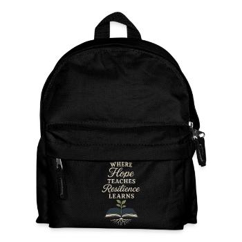 Staff for Alternative Education Teacher Second - Kids' Backpack - black - Front