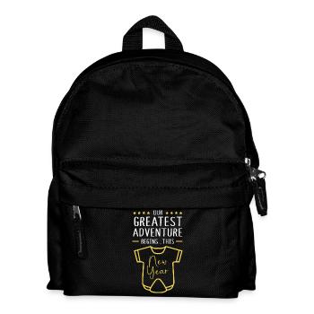 Sexe Révélation Nouvel An - Sac à dos Enfant - noir - Devant