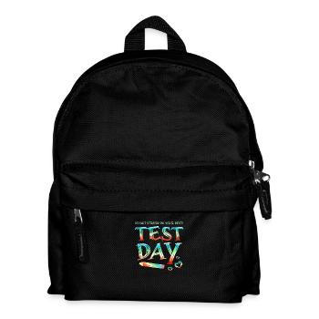 Rétro Ne stressez pas Faites votre meilleur jour d’essai en disant - Sac à dos Enfant - noir - Devant