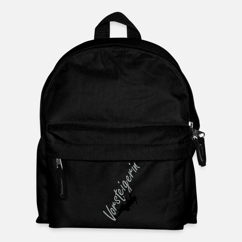 Vorsteigerin - Kinder Rucksack - Schwarz