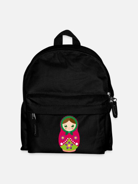 Matroschka - Sac à dos Enfant - noir