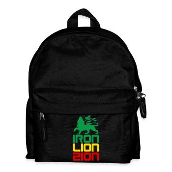 iron lion zion - Sac à dos Enfant - noir - Devant