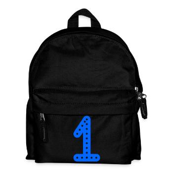 1 AN. 1er ANNIVERSAIRE. ANNIVERSAIRE 1 AN. 1 - Sac à dos Enfant - noir - Devant