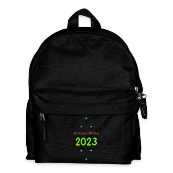 BONNE ANNEE. SAINT SYLVESTRE. NOUVELLE ANNÉE - Sac à dos Enfant - noir - Devant