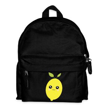 Kawaii Lemon Kawaii Fruits Kawaii Fruit - Kids' Backpack - black - Front