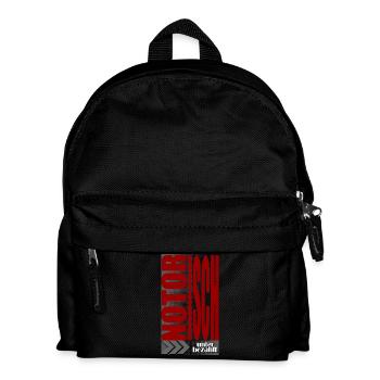 Notoriously Underpaid Wage Job Saying - Kids' Backpack - black - Front