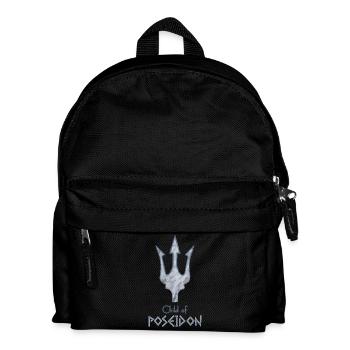 Child of Poseidon – Percy Jackson inspired design - Kids' Backpack - black - Front