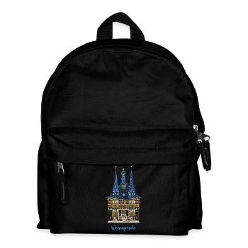 Wernigerode, historic town hall, East Germany - Kids' Backpack - black - Front