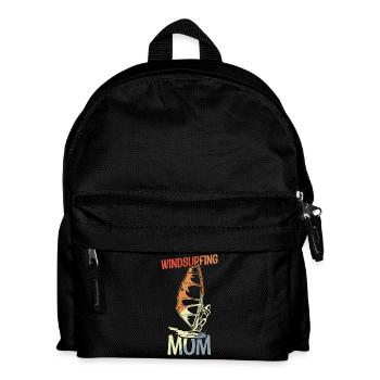 Mama Windsurfer - Kids' Backpack - black - Front