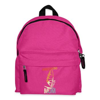 Mama Windsurfer - Kids' Backpack - fuchsia - Front